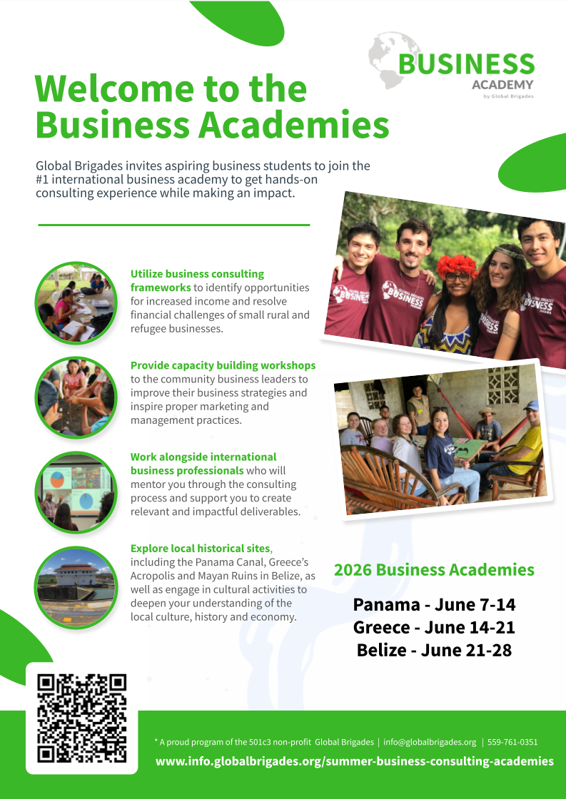 Business Academy Handout (2026)
